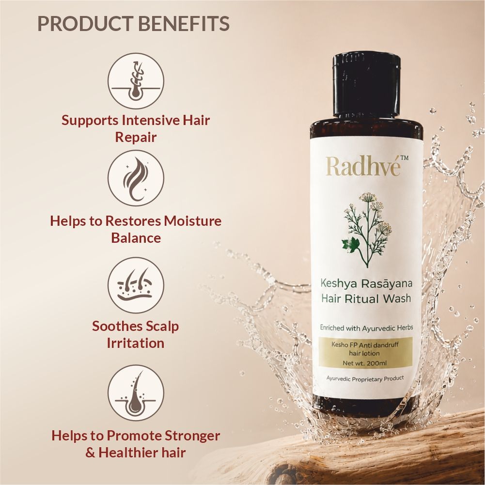 Radhvé Keshya Rasayana Hair Ritual Wash - Image 4