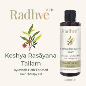 Radhvé Keshya Rasayana Tailam — Ayurvedic hair oil